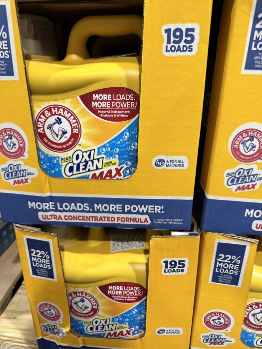 COSTCO好市多代購ARM & HAMMER 強效洗衣精添加小蘇打粉 5.91公升 面交商品或線上宅配