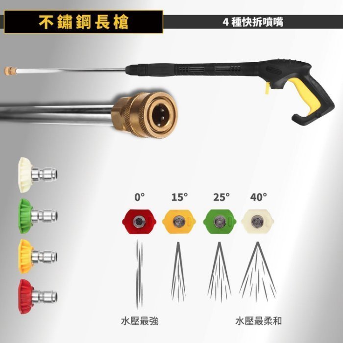 [ 家事達 ] Reaim-HDI-X900 萊姆 感應馬達 自吸高壓清洗機 長短槍