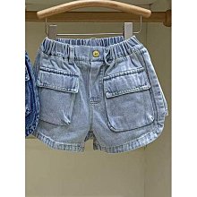 90~130 ♥褲子(淺藍) AIAI-2 24夏季 AIA240501-012『韓爸有衣正韓國童裝』~預購
