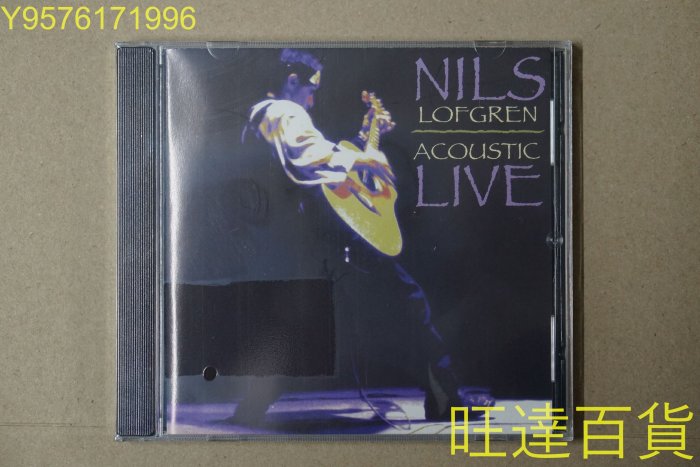 劉榜 Nils Lofgren Acoustic Live 不插電吉他原音現場 CD 旺達百貨