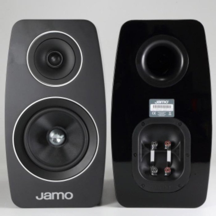 Jamo C103 二音路 Hi-End 書架式喇叭，1寸高音 + 7寸中低音單體、鋼琴烤漆黑 - 已拆封