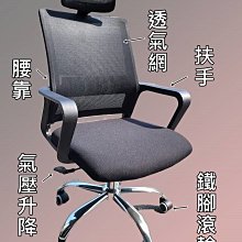 【漢興OA全新辦公家具】  中階平價暢銷透氣網椅2680 創業款