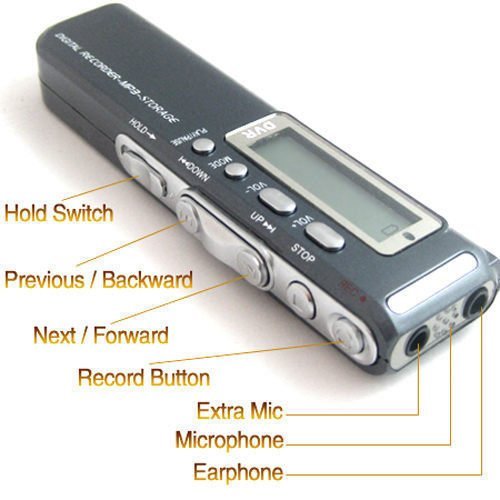 促銷 可換電池 多功能 內建8GB 超長待機 聲控錄音筆 錄音指示 電話錄音 手機錄音 複讀 MP3