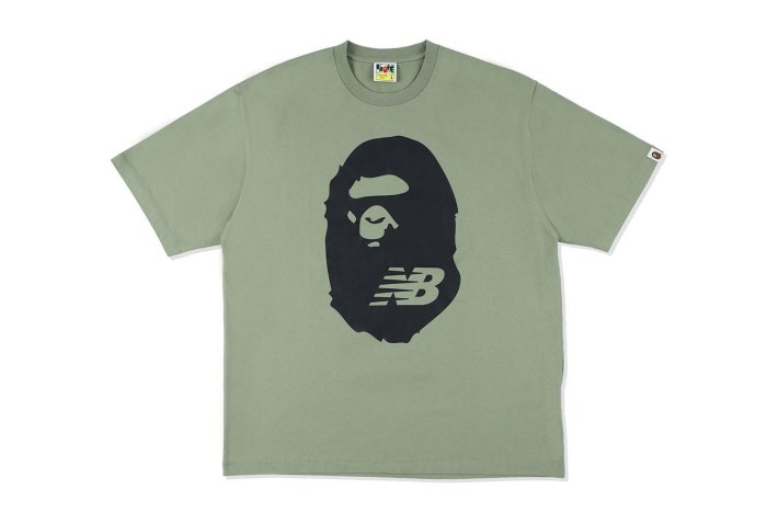 【小鹿♥臻選】2021SS BAPE NEW BALANCE APE HEAD TEE 聯名 大頭短T 3色