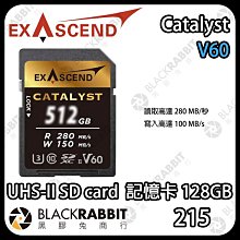 黑膠兔商行【 Exascend Catalyst 系列 UHS-II SD card V60 記憶卡 】128 256 512GB