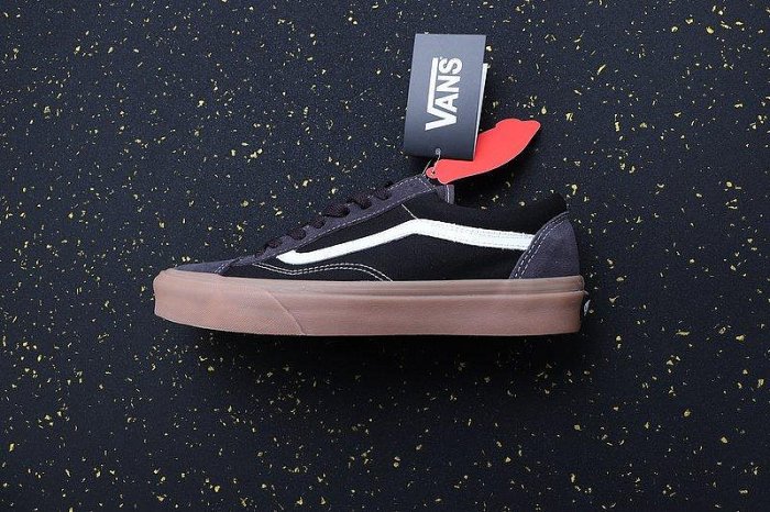 vans style 36 old skool 短頭 麂皮 帆布 膠底 焦糖底 黑白 滑板鞋 男女