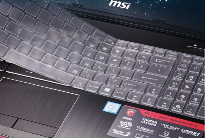 *金輝* 微星 MSI GL73 8RC 鍵盤膜 Gl73 8rc 17吋 GP63 8RE-024TW gl 63