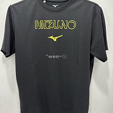 *wen~怡棒壘 MIZUNO 23年 男基本logo款 輕量薄款快乾 路跑衣【32TAA00909】現貨特價 先詢問