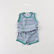 XS~XL ♥套裝(BLUE) AMIGO2 24夏季 AMI240416-078『韓爸有衣正韓國童裝』~預購