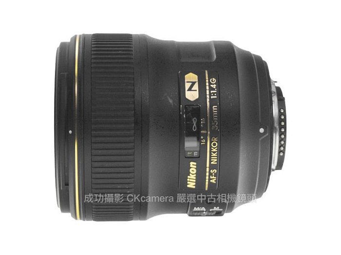 成功攝影 Nikon AF-S FX 35mm F1.4 G 中古二手 全幅小廣角定焦鏡 高畫質 大光圈 人像鏡 保固半年 35/1.4