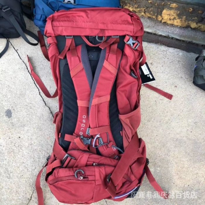 工廠直銷  正品代購 Osprey小鷹後背包 kestrel 38L48L 登山包 戶外露營後背包 超輕大