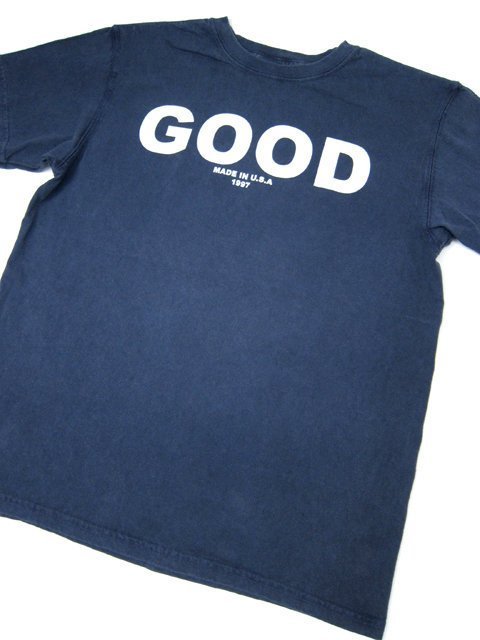 WaShiDa【541P】Good On 日本品牌 LOGO 後染 短袖 美國製 純棉 T恤