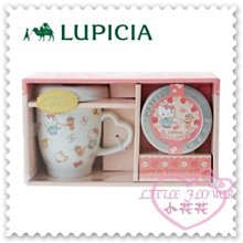 ♥小花花日本精品♥Hello Kitty聯名品牌紅茶下午茶造型茶杯組附杯蓋96801505