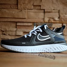 Retro CLUB【一元起標】【近全新】NIKE LEGEND REACT 2 黑白配色 慢跑鞋 F24417