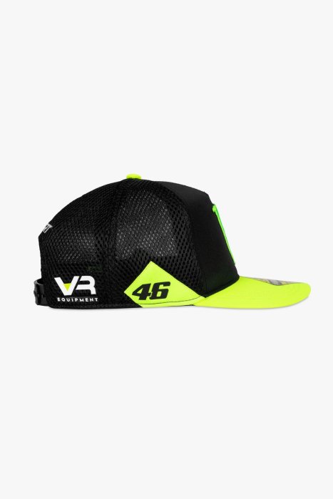 VR46 WRT SPONSOR WRT TRUCKER CAP卡車司機帽 網帽 電繡 魔爪 機能飲料 運動贊助商 冠軍車手 motogp 羅西專門店