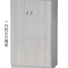 22C【新北蘆洲~嘉利傢俱】雪松2x3.5尺開門鞋櫃-編號 ( C516-07358 )