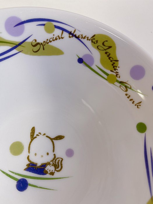 日本中古 三麗鷗 pochacco帕恰狗 陶瓷 面碗 大碗