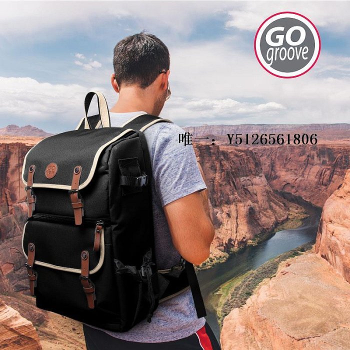 無人機背包GO Groove CBK佳能r6相機包單反旅行雙肩包攝影無人機御air2背包收納包