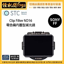 怪機絲 STC Clip Filter ND16 for SONY A7 A9 零色偏內置型減光鏡 ND鏡 感光元件