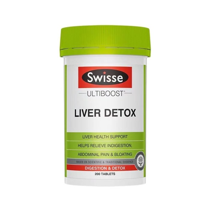 樂派 澳洲Swisse liver detox肝片200片 斯維詩肝片