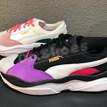 【Dr.Shoes】Puma Storm.Y 女鞋 厚底 拼色 復古 休閒 運動 慢跑鞋 黑371279-01白02