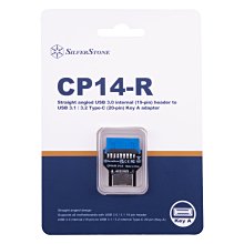 小白的生活工場*銀欣 CP14-R 直出式USB3.0內接19p轉 Type-C (20-pin) Key A轉接器