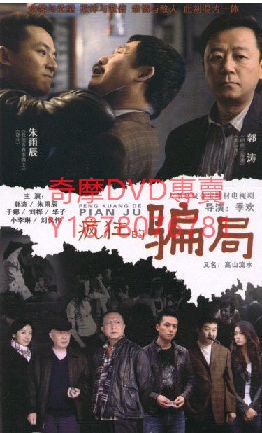 DVD 2010年 瘋狂的騙局 大陸劇