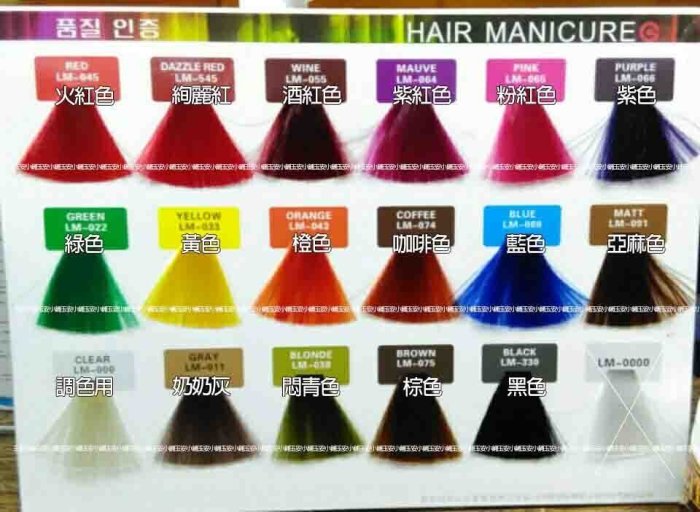 買一送一 韓國彩色護髮染 染後護色 酸性護髮染 漂染 酸性護理 染髮劑 450ml