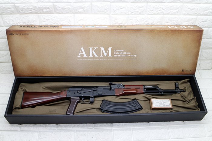 [01] MARUI AKM 瓦斯槍 (日本馬牌GBB AK47 AKM PMC BB槍BB彈PUBG模型槍步槍狙擊槍