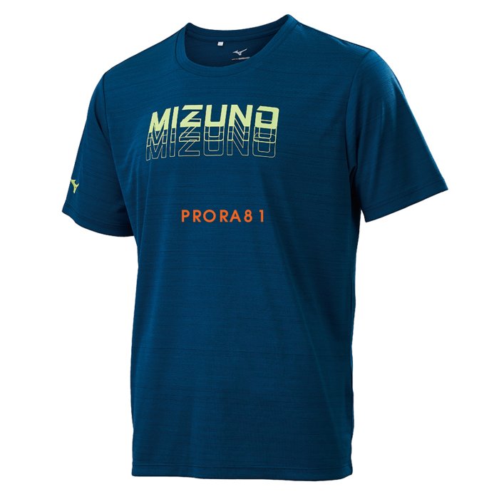 Mizuno 32TAA-001 (06麻灰)、(09黑)、(12鐵藍) 吸汗 / 速乾 / 短袖T恤