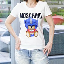 Moschino Teddy Bear T 變型金剛熊 T 白 合身版