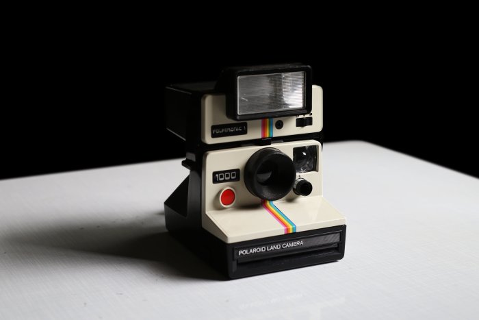 挖你老物《 寶麗來拍立得相機 》Polaroid Land Camera 1000 彩虹機 Rainbow 舊物 二手