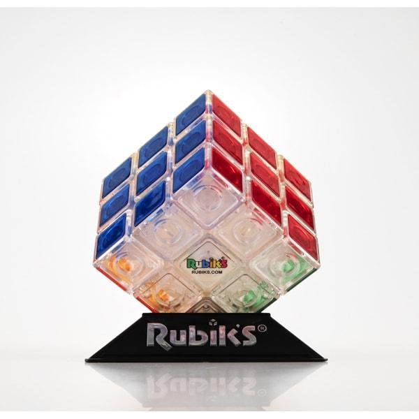 日本 RUBIK’S 透明魔術方塊 3x3 魔方 經典款 魔術方塊 益智遊戲 基本款 透明款【水貨碼頭】