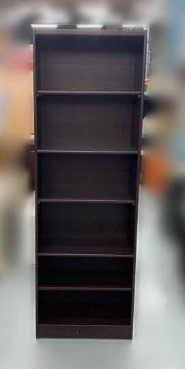 【宏品二手家具】全新 二手家具家電賣場 EA224-3AC*新胡桃木書櫃*書架 展示架 展示櫃 書報架 中古家具買賣