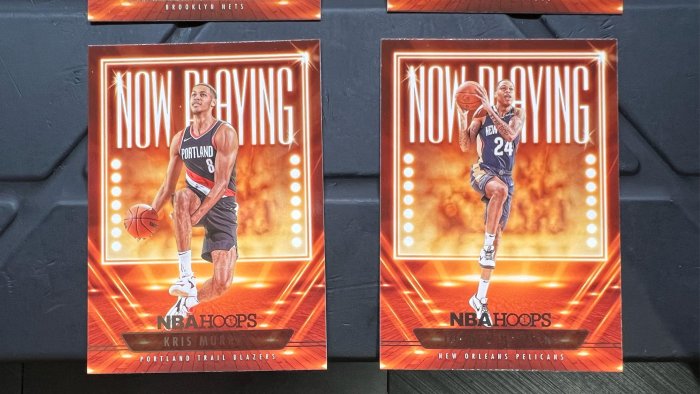 2023-24 Panini NBA Hoops Now Playing RC 新人 特卡4張 Jordan Hawkins Kris Murray