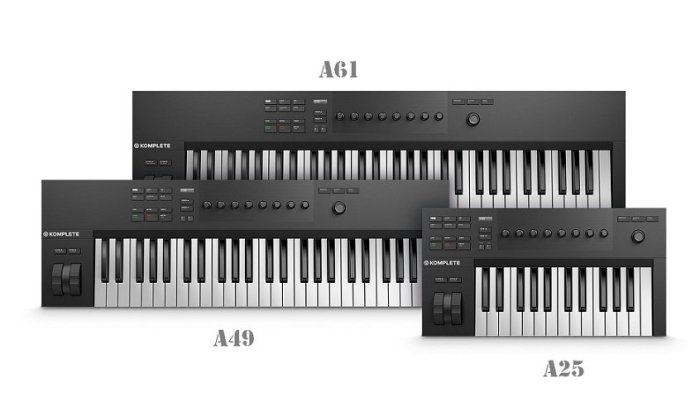 [魔立樂器] KOMPLETE KONTROL A61鍵主控鍵盤 專業級半配重鍵盤手感好 價格親民功能超強 免運