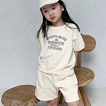 XS~XL ♥套裝(CREAM) COTTON HOUSE-2 24夏季 CTH240423-001『韓爸有衣正韓國童裝』~預購