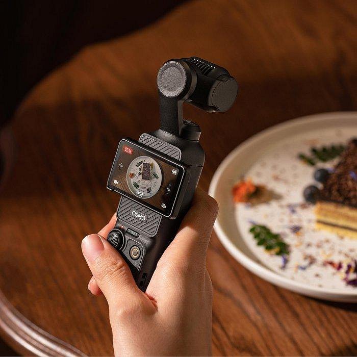 台南PQS  DJI 大疆 Osmo Pocket 3 單機 口袋雲台相機 三軸雲台 全指向 4K 120P 公司貨