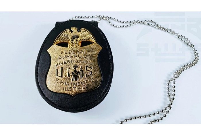 複刻 BADGE FBI 探員警徽 FBI特工徽章 純銅高品質 現貨在台 生日禮物角色扮演畢業禮物 情人節 美國影集周邊