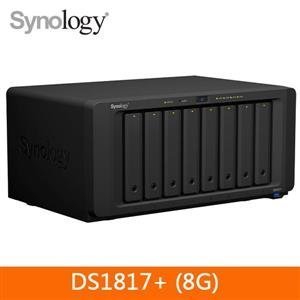 @電子街3C特賣會@全新 Synology DS1817+ (8G) 網路儲存伺服器(三年保固)