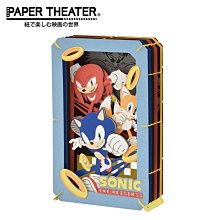 紙劇場 音速小子 紙雕模型 紙模型 立體模型 塔爾斯 納克 PAPER THEATER 日本正版【518318】