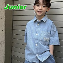 2XL~4XL ♥襯衫(淺藍) NRK-2 24夏季 NRK240510-225『韓爸有衣正韓國童裝』~預購