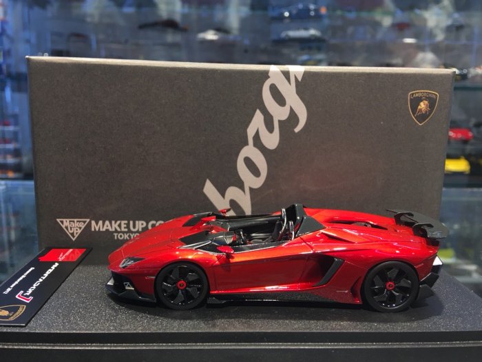 吉華科技@ 1/43 MakeUp EM247A Lamborghini Aventador J Geneva Show