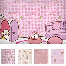 [禾豐窗簾坊]三麗鷗 Sanrio 卡通壁紙 美樂蒂MELODY 系列2 (4款花色)/壁紙裝潢施工