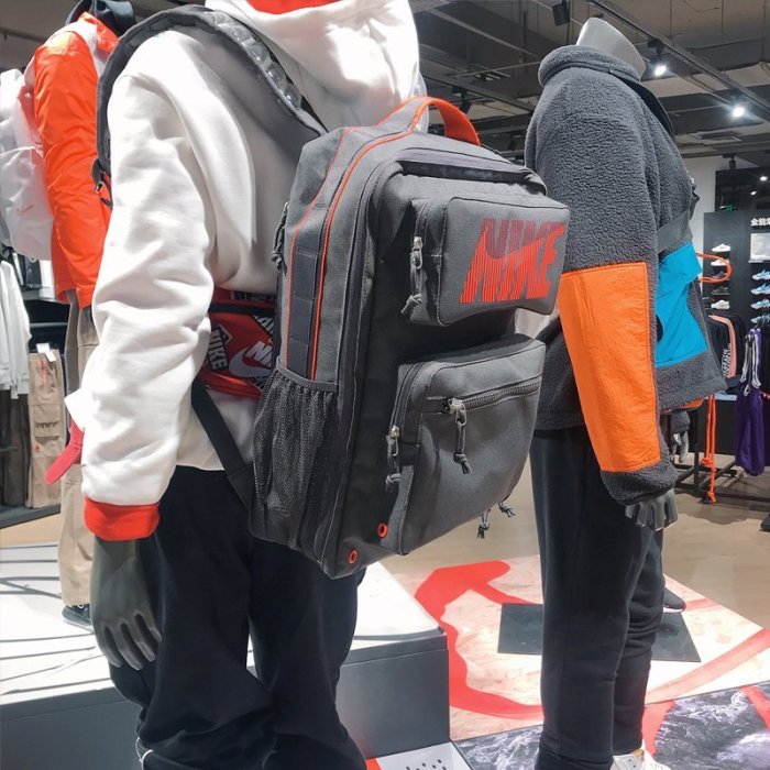 熱銷 NIKE耐克MAX AIR氣墊運動電腦雙肩包背包學生書包男女DA8217-254