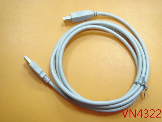 【全冠】AWM 180公分USB A公轉USB B形公.USB2.0公/USB B型公 印表機線《VN4322)