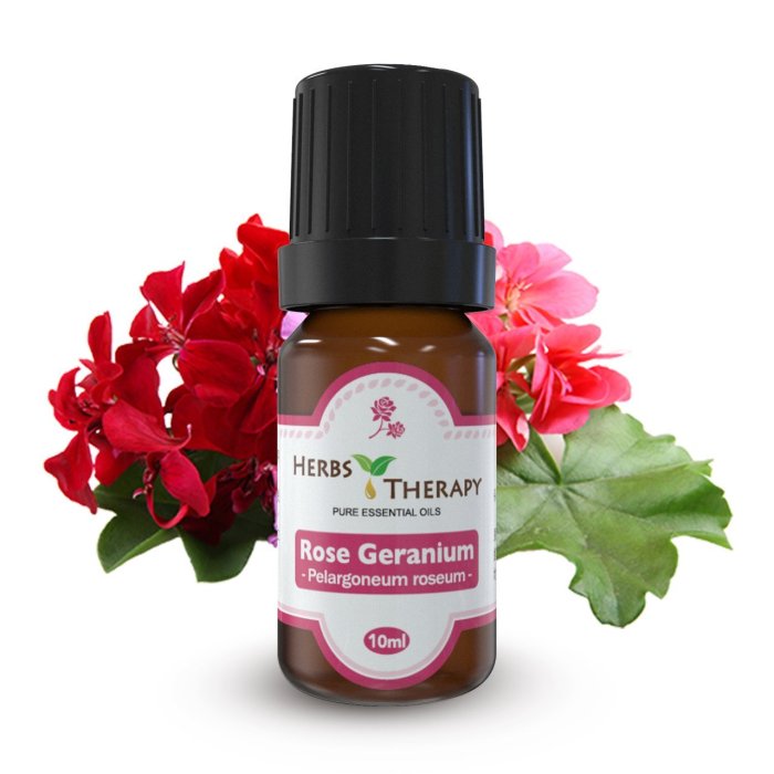 【植物療法】HERBS THERAPY 玫瑰天竺葵精油 10ml 買一送一$325 兩瓶