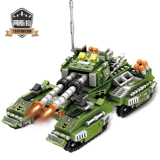 992PCS 積木 兼容樂高 小塊積木 軍事系列 鋼鐵戰甲 兒童互動玩具 創意積木 益智DIY玩具#哥斯拉之家#