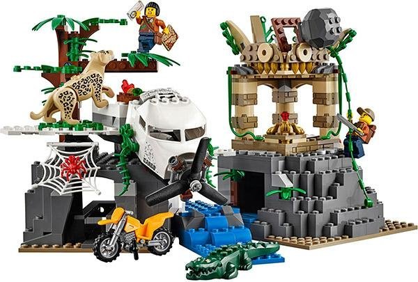 全新未拆正品 現貨 樂高 LEGO 60161 城市 CITY系列 叢林探險站 Jungle Exploration Site