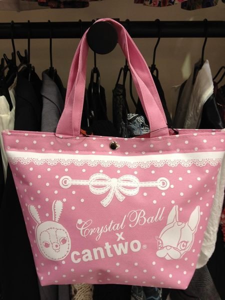 GARCIA MARQUEZ-CRYSTAL BALL狗頭 HIPPIE&CANTWO聯名購物袋(手提包)